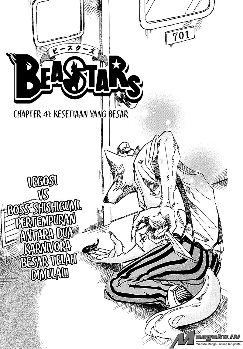 Beastars Chapter 41 - halaman 2