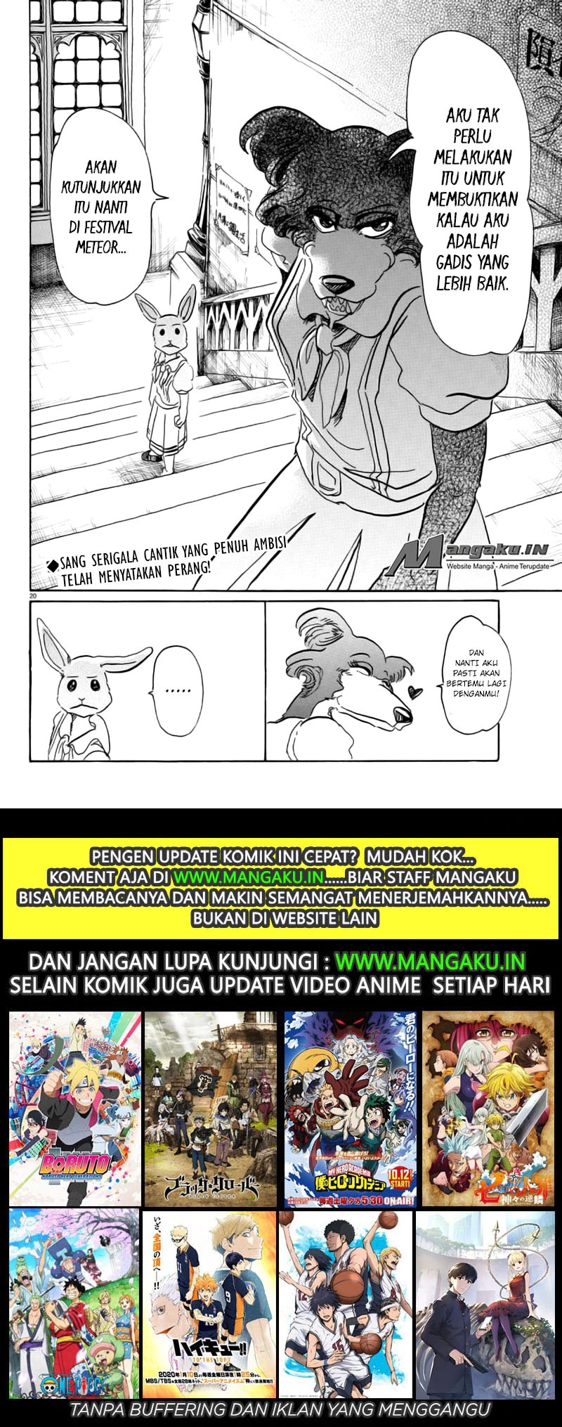 Beastars Chapter 45 - halaman 21