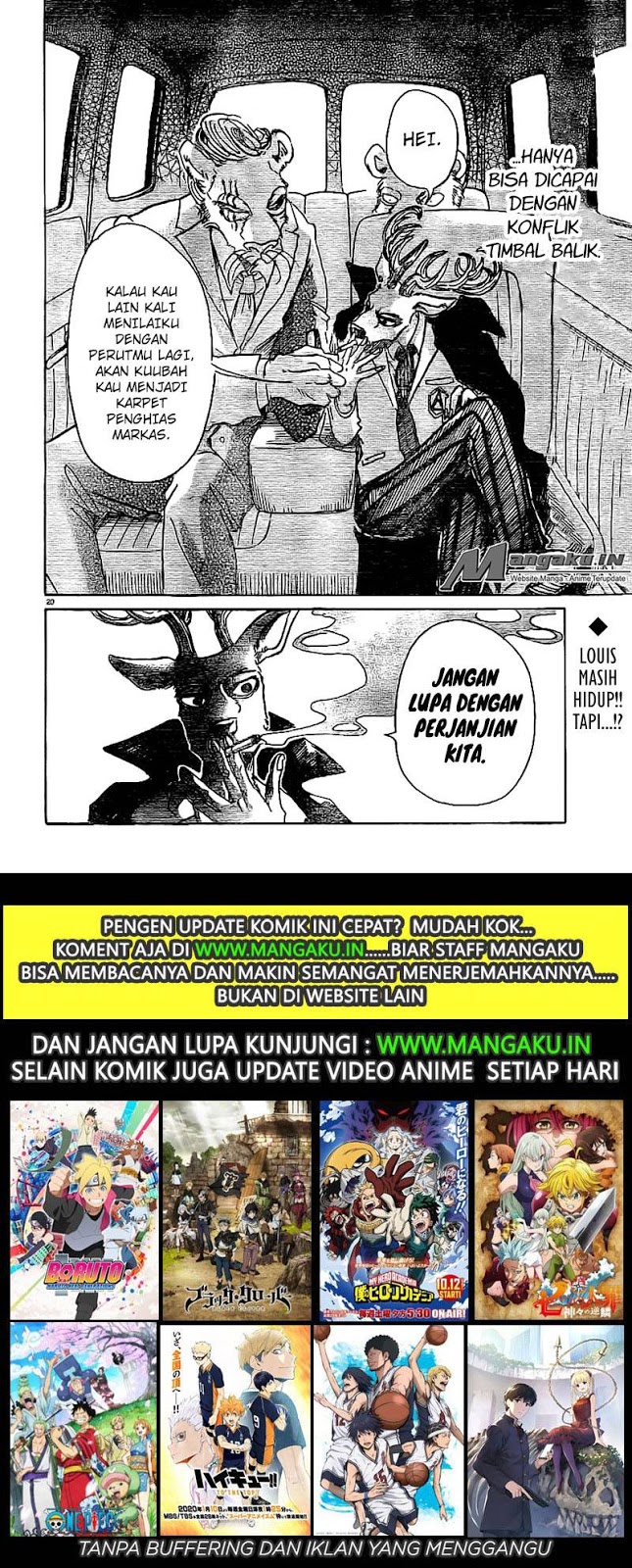 Beastars Chapter 50 - halaman 20