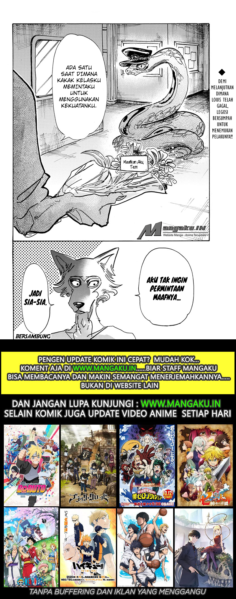 Beastars Chapter 55 - halaman 21