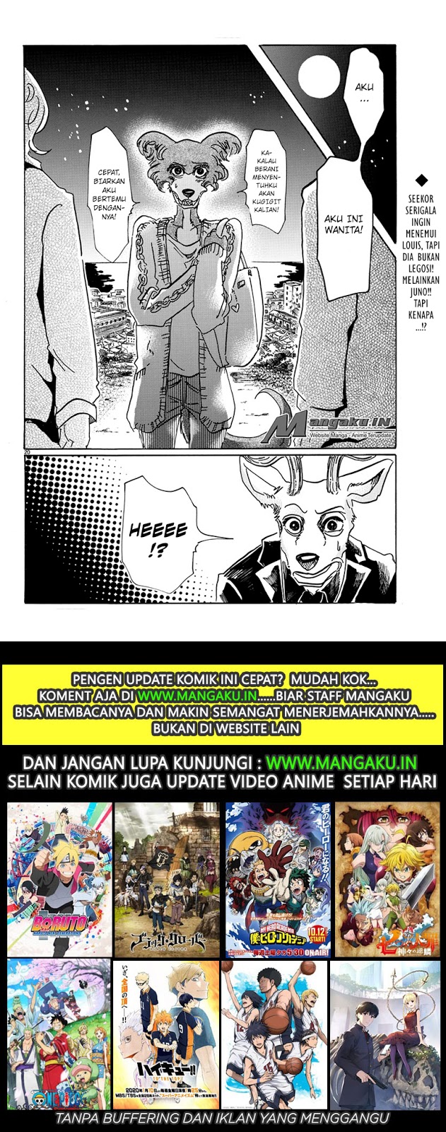 Beastars Chapter 56 - halaman 21