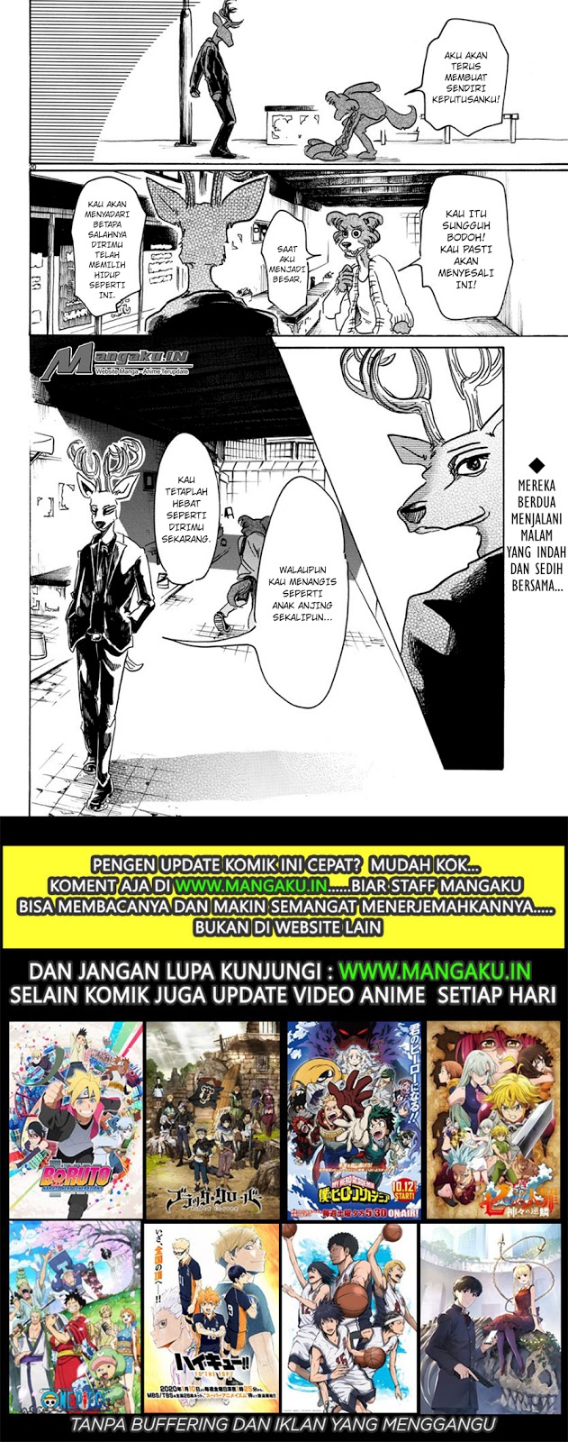 Beastars Chapter 57 - halaman 20