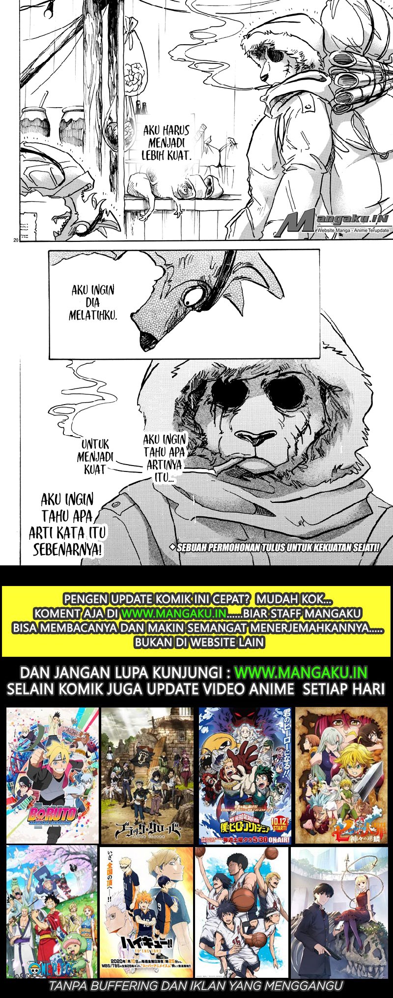 Beastars Chapter 61 - halaman 20