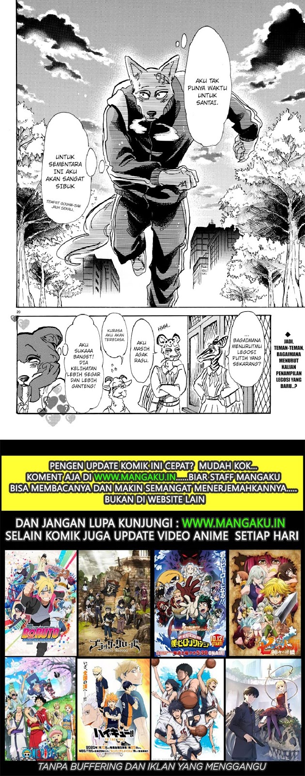Beastars Chapter 62 - halaman 21