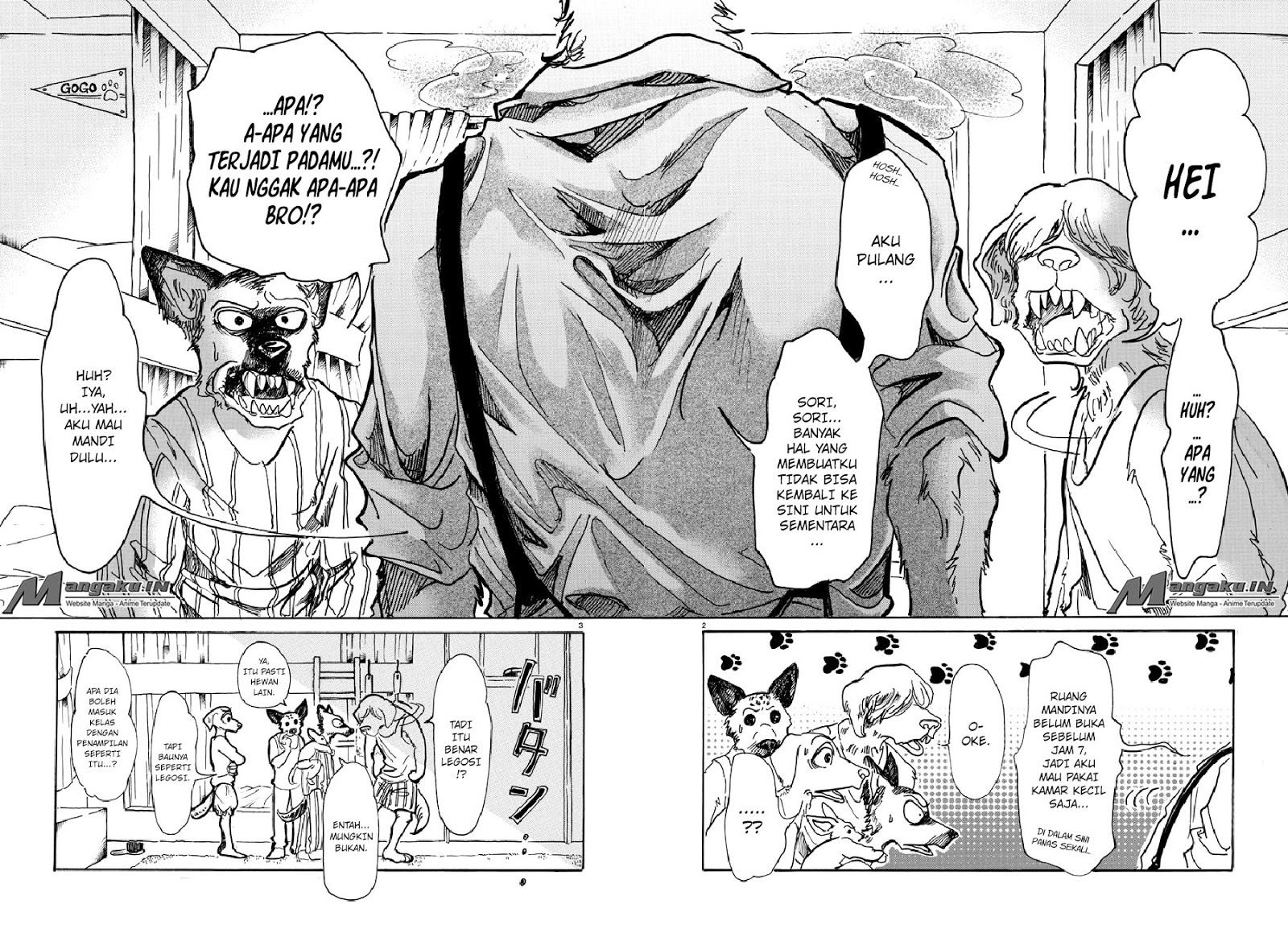 Beastars Chapter 62 - halaman 4