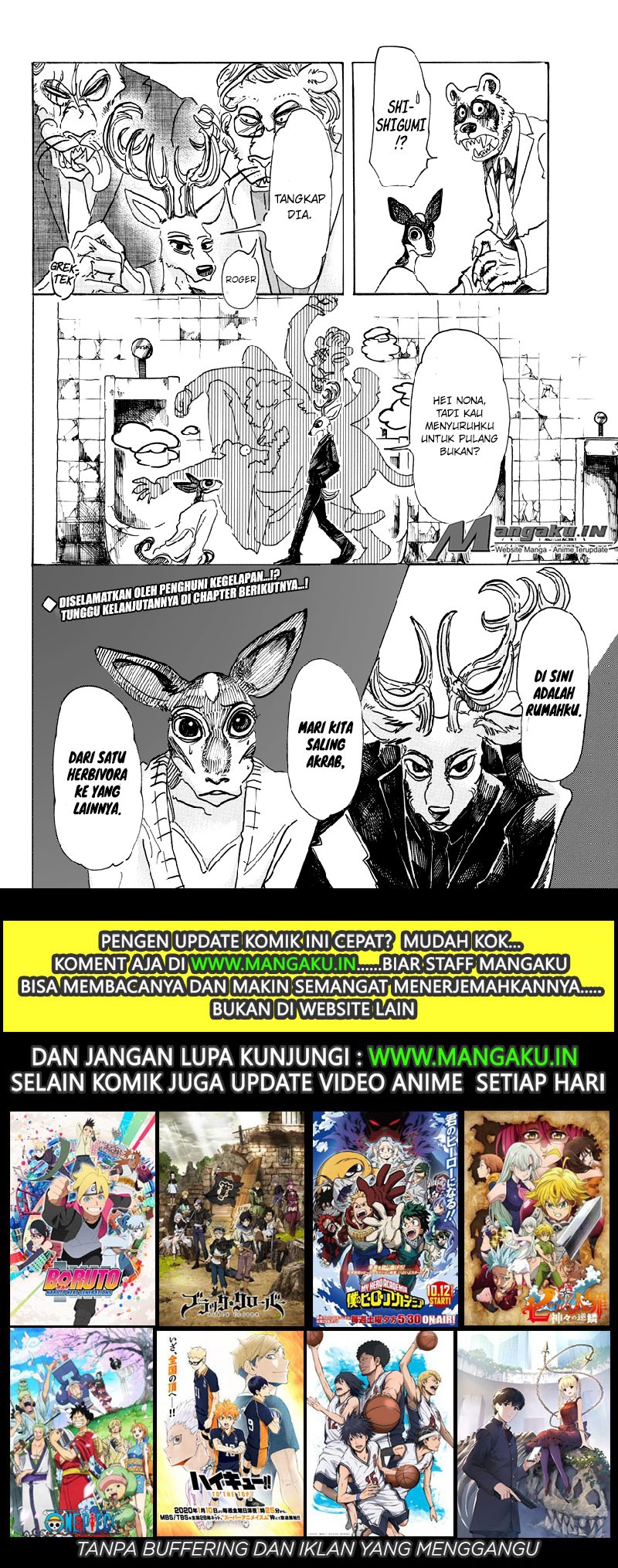 Beastars Chapter 64 - halaman 20