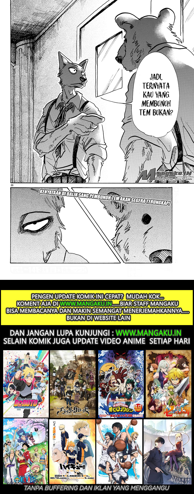 Beastars Chapter 71 - halaman 20