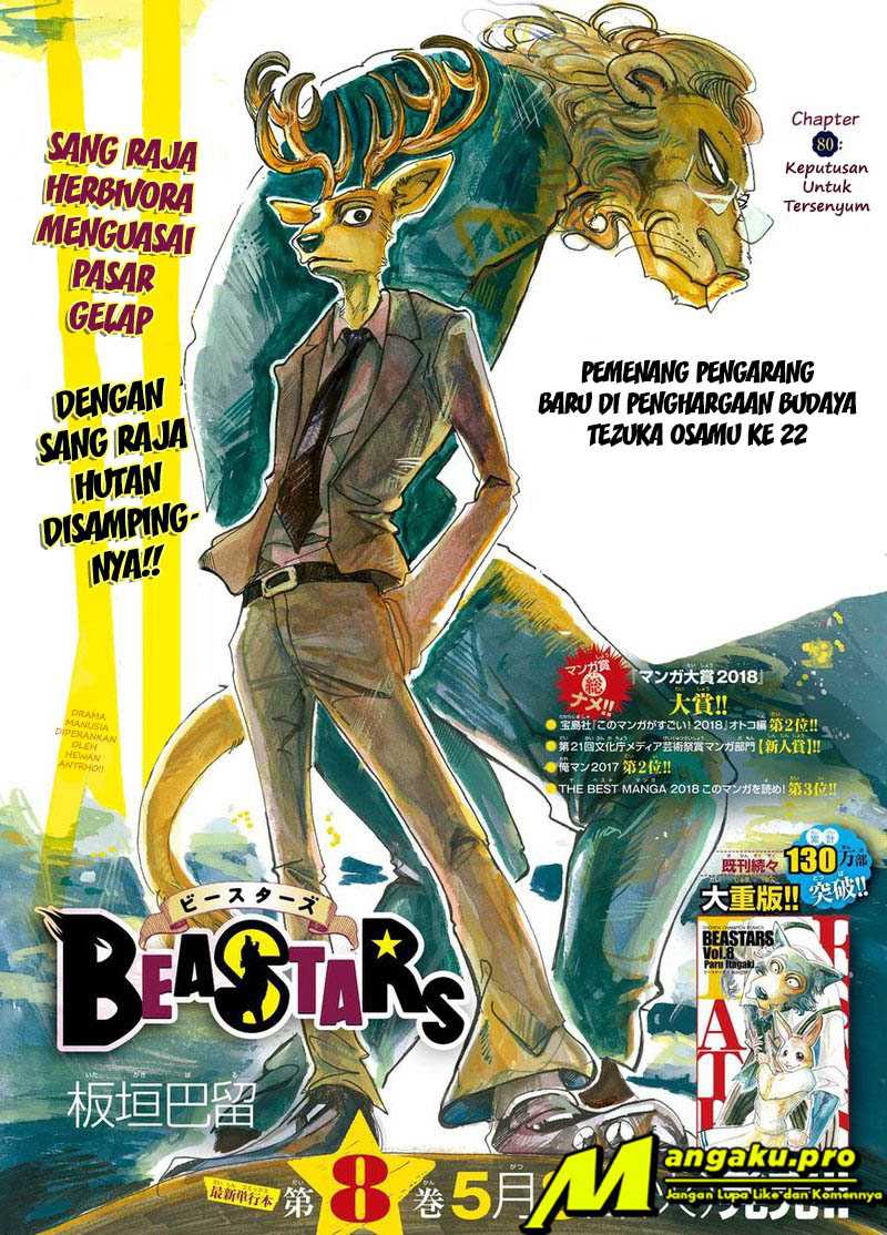 Beastars Chapter 80 - halaman 3