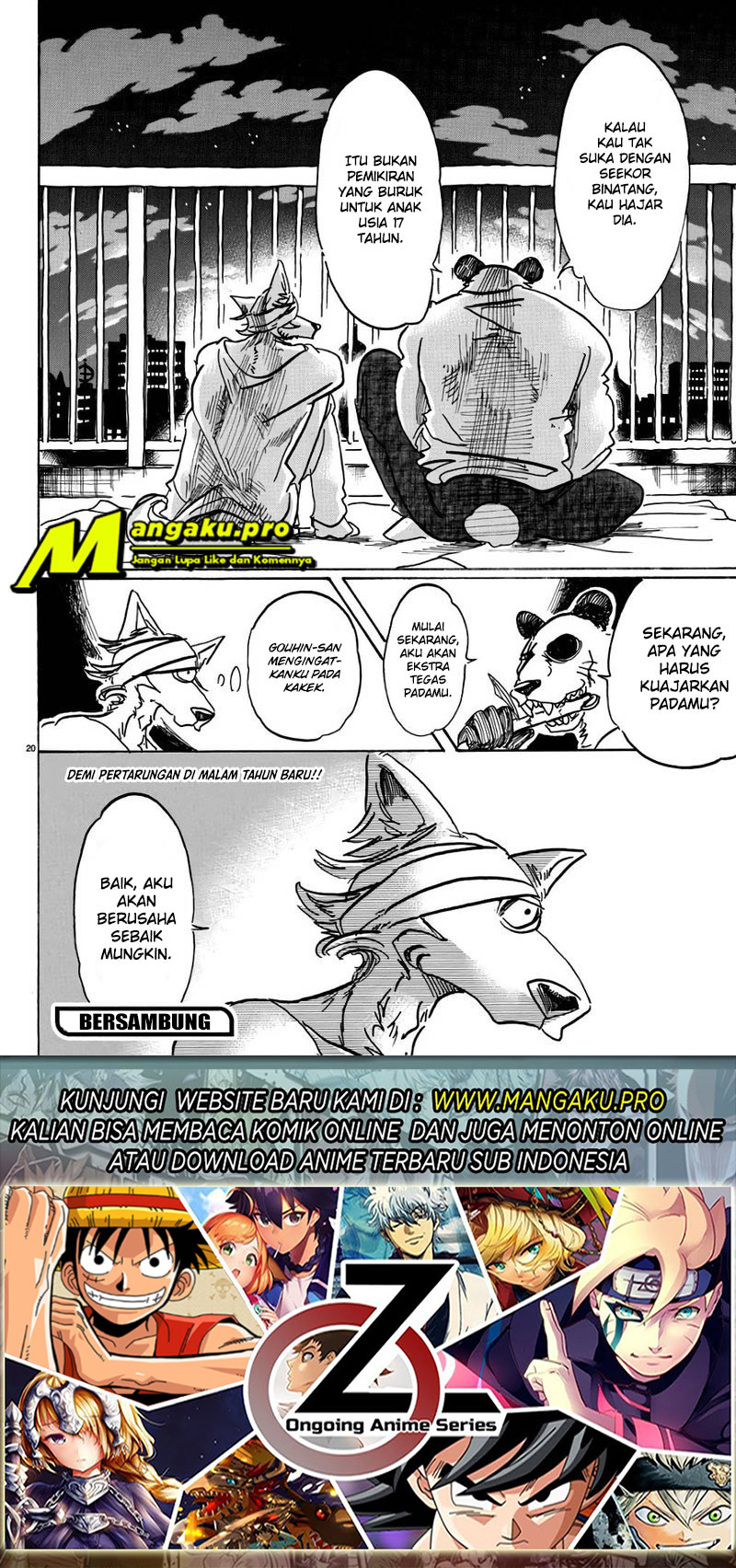 Beastars Chapter 85 - halaman 20
