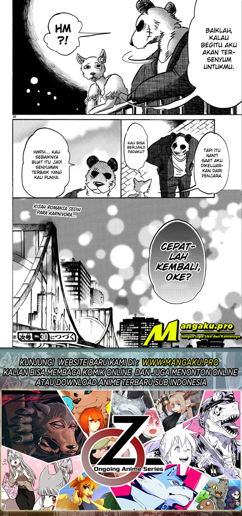 Beastars Chapter 86 - halaman 20