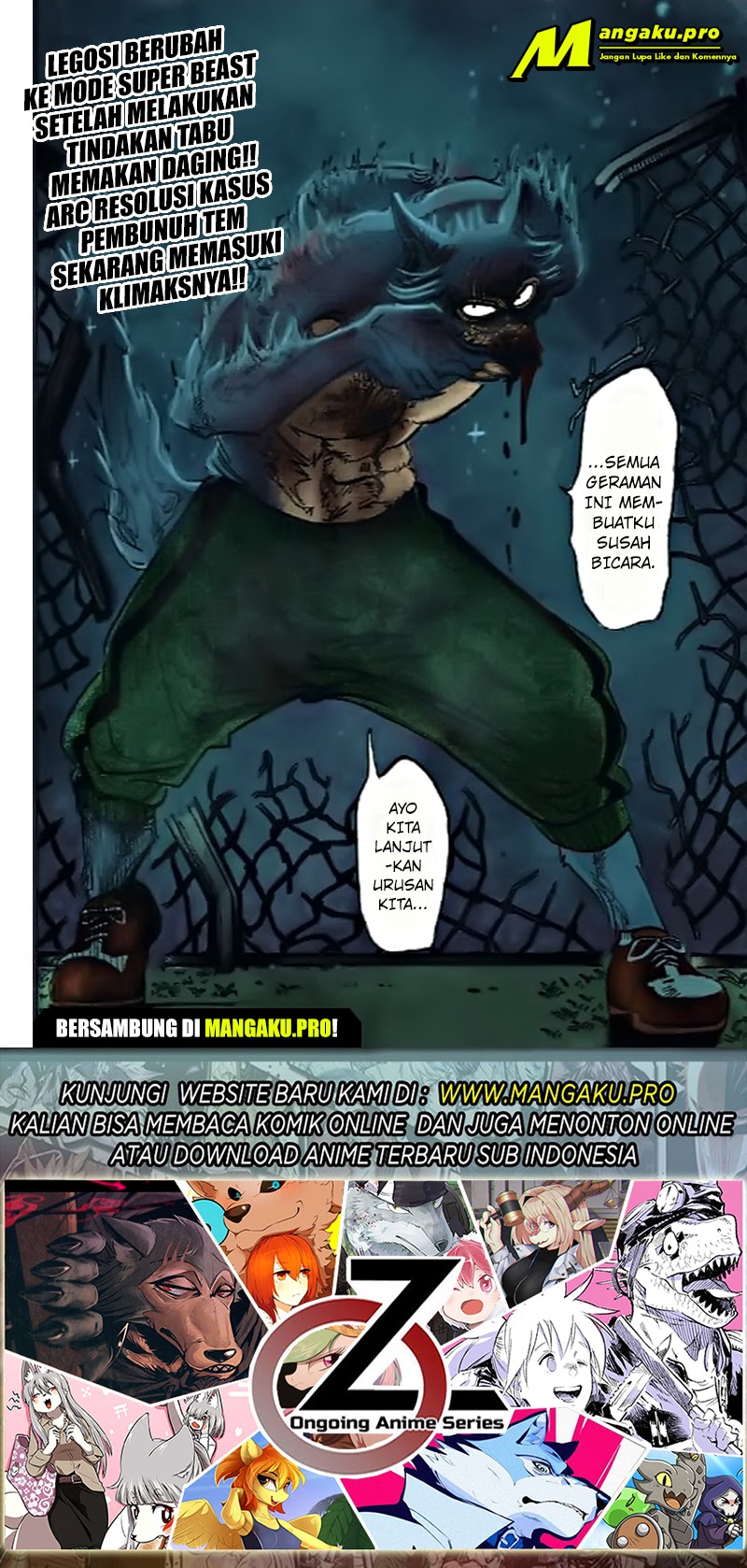 Beastars Chapter 95 - halaman 20