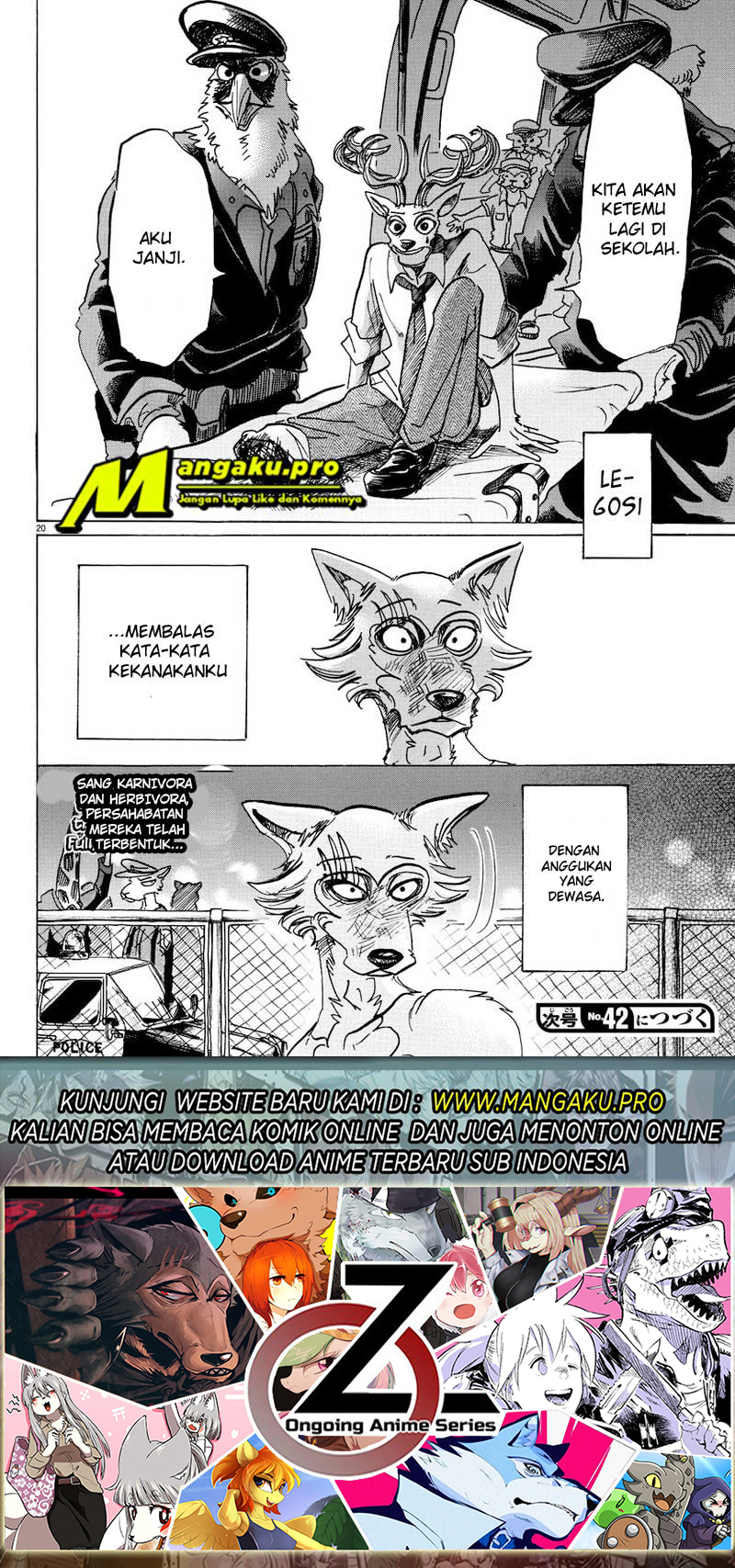 Beastars Chapter 97 - halaman 21