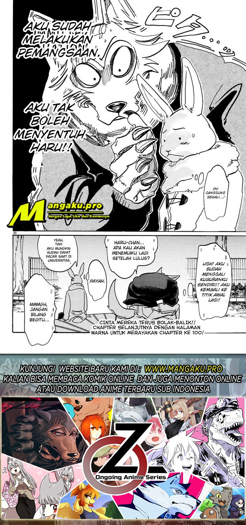 Beastars Chapter 99 - halaman 21