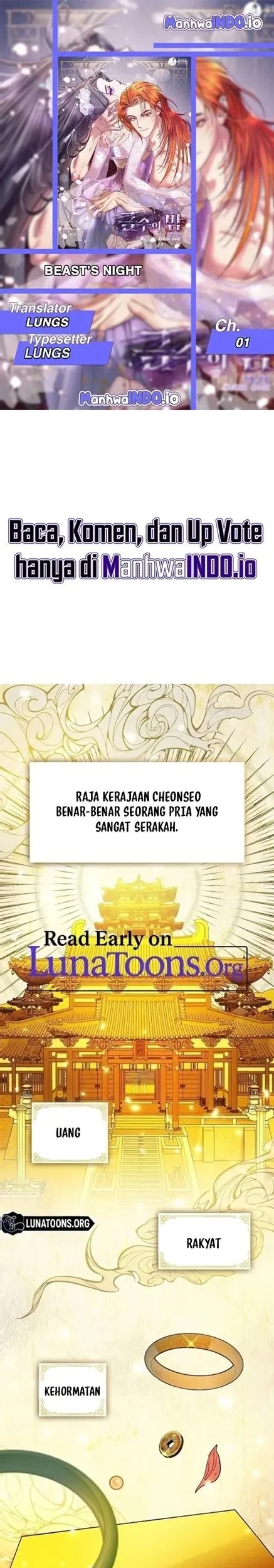 Beastly Night Chapter 1 - halaman 1