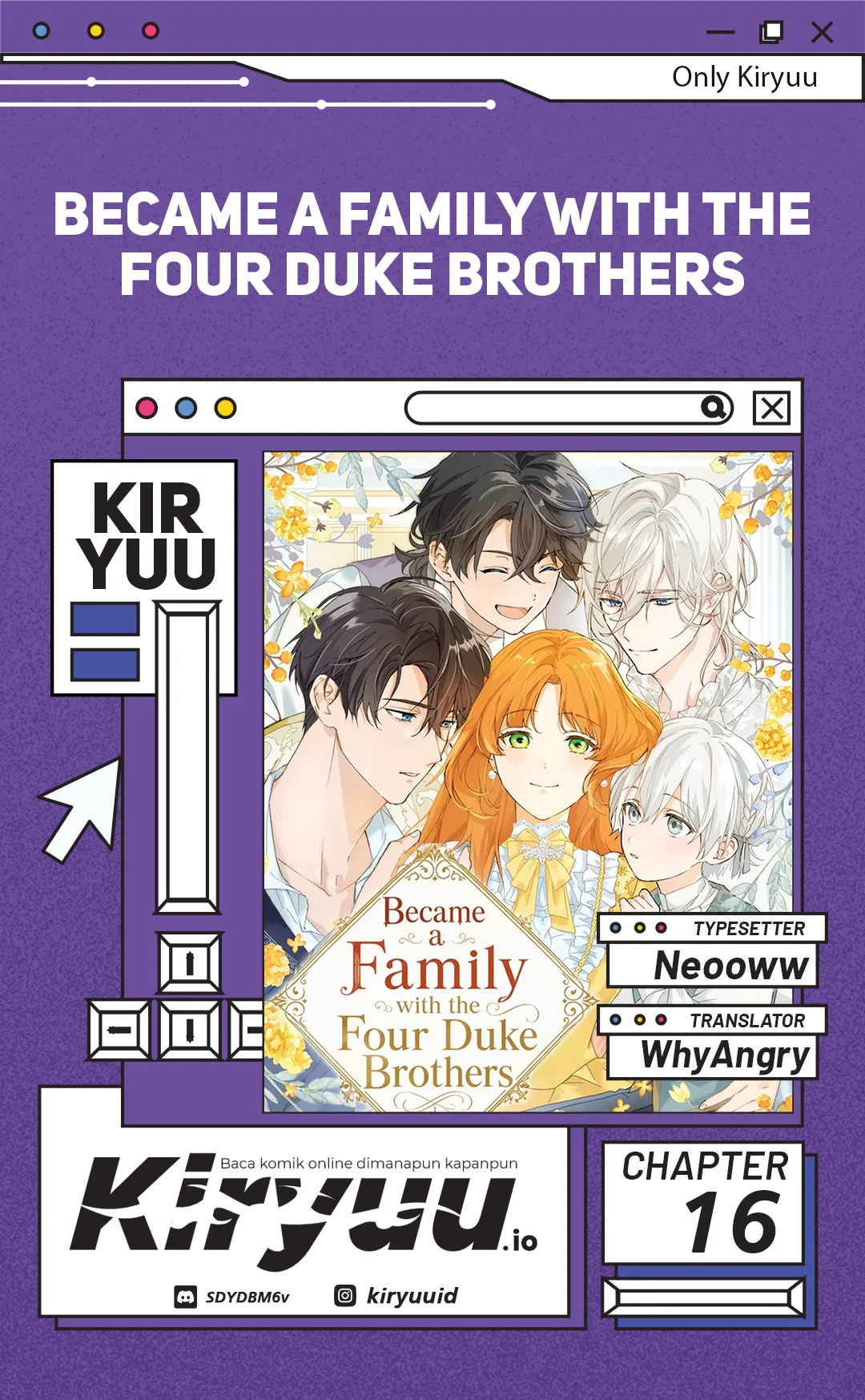 Became a Family with the Four Duke Brothers Chapter 16 - halaman 1