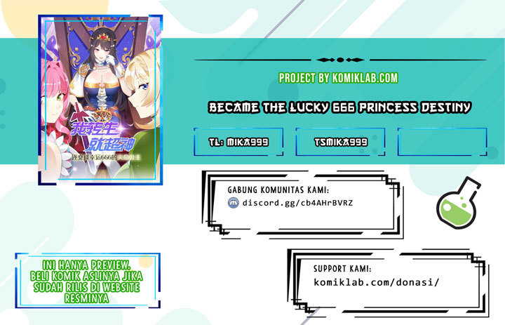 Became The Lucky 666 Princess Destiny Chapter 7 - halaman 1