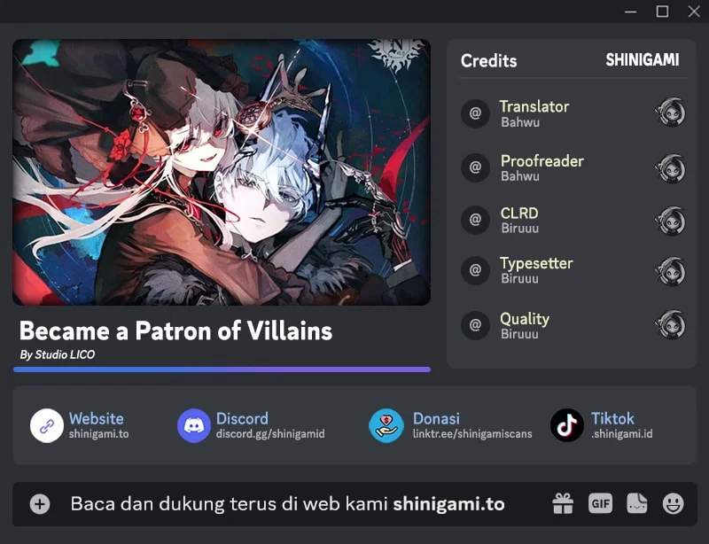 Became The Patron Of Villains Chapter 7 - halaman 1