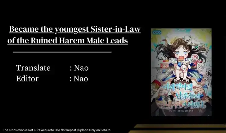 Became the youngest Sister-in-Law of the Ruined Harem Male Leads Chapter 45 - halaman 1
