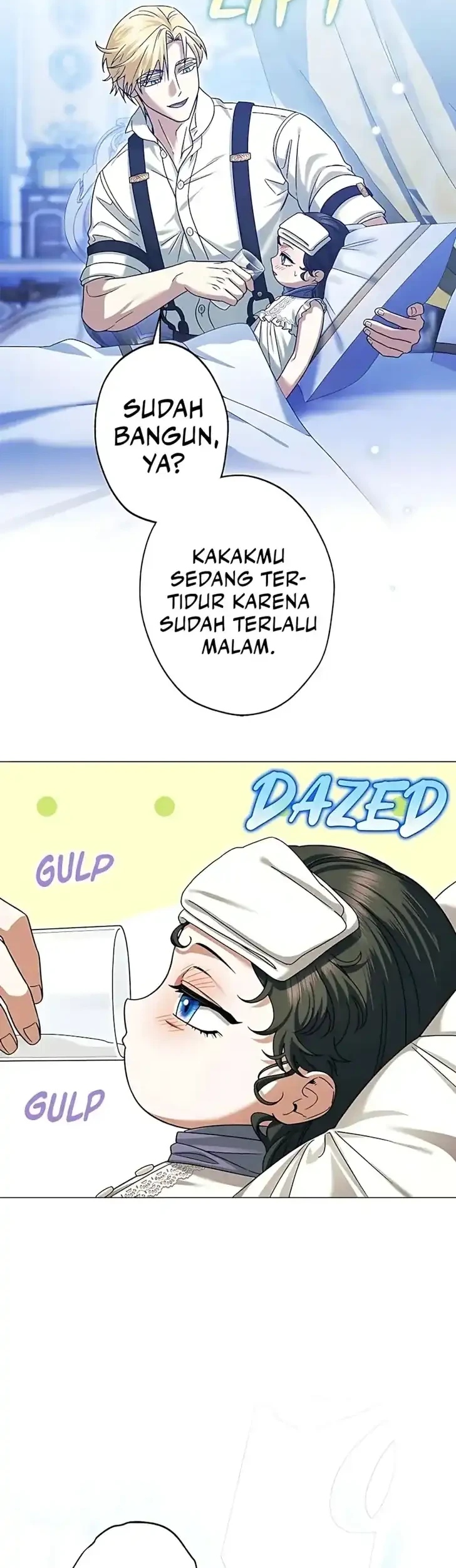 Became the youngest Sister-in-Law of the Ruined Harem Male Leads Chapter 51 - halaman 1