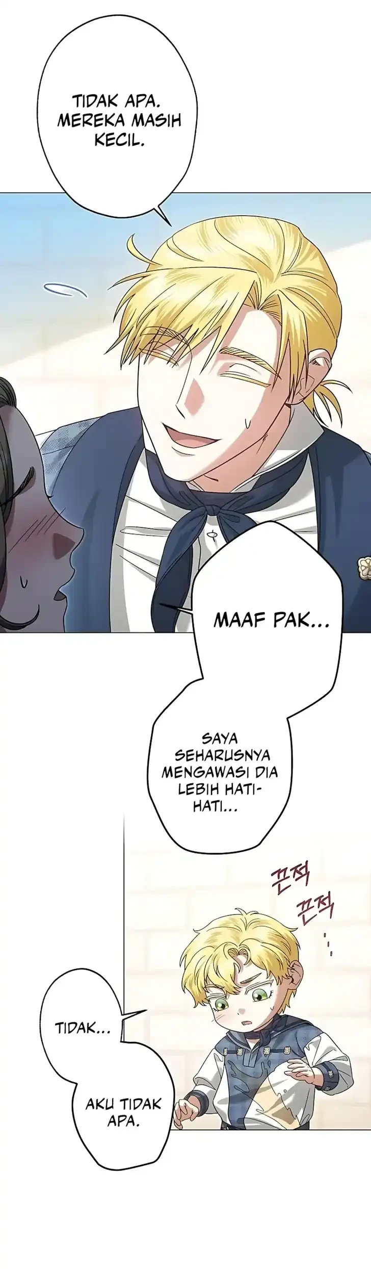 Became the youngest Sister-in-Law of the Ruined Harem Male Leads Chapter 54 - halaman 1