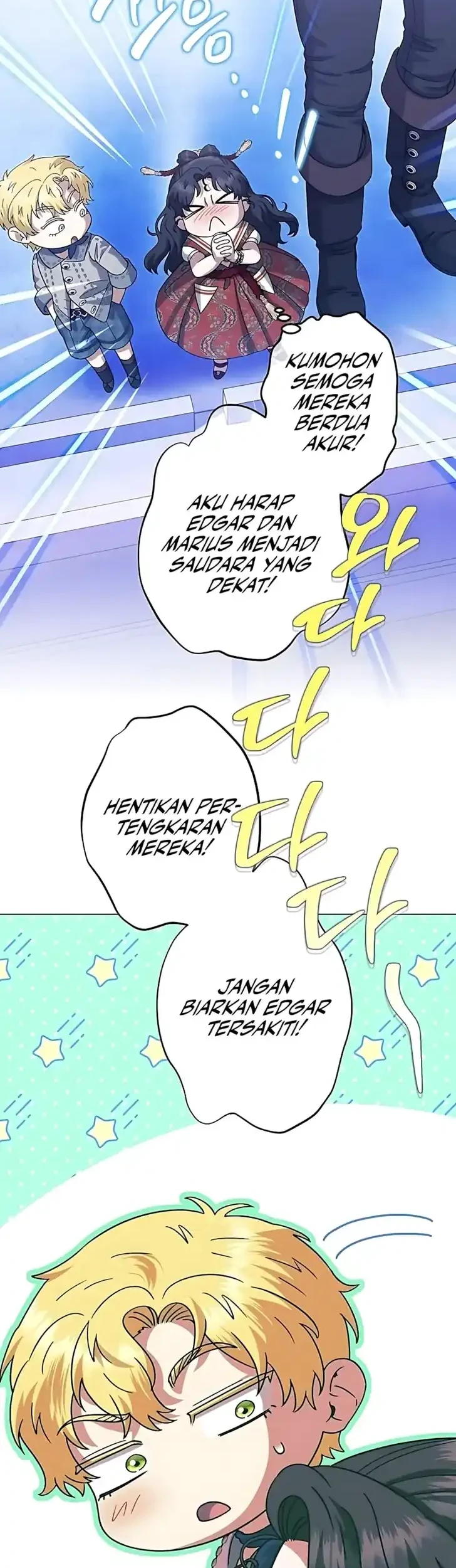 Became the youngest Sister-in-Law of the Ruined Harem Male Leads Chapter 55 - halaman 32