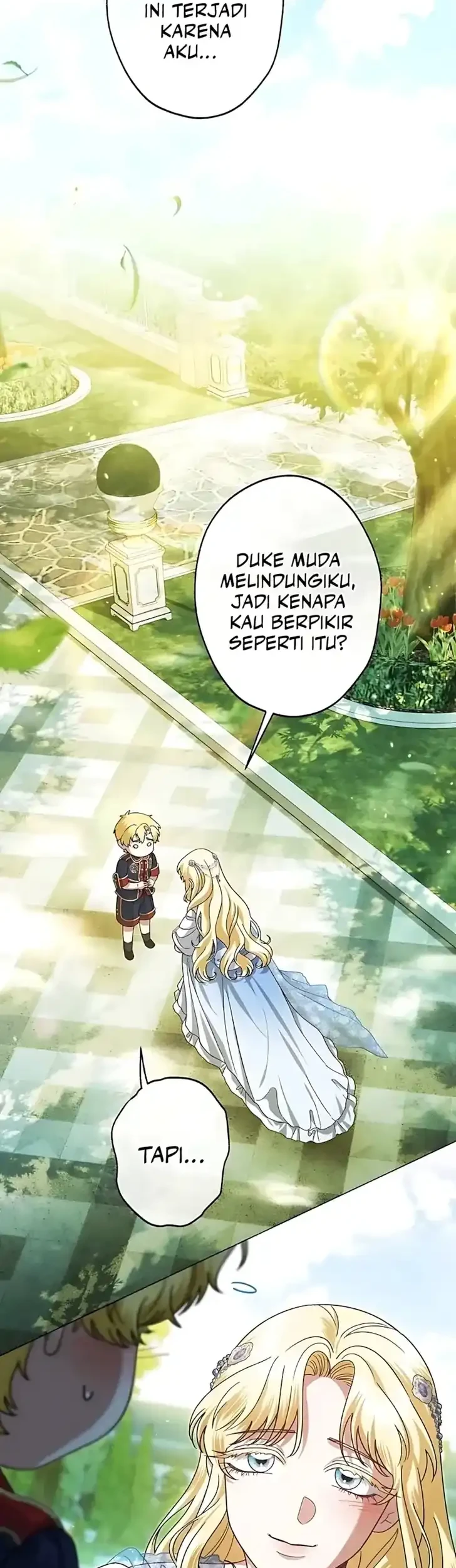 Became the youngest Sister-in-Law of the Ruined Harem Male Leads Chapter 58 - halaman 2