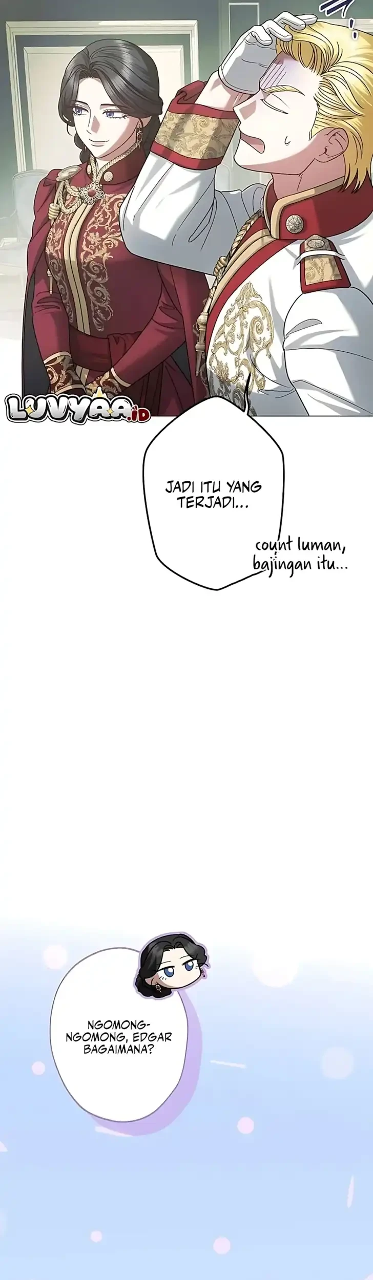 Became the youngest Sister-in-Law of the Ruined Harem Male Leads Chapter 59 - halaman 37