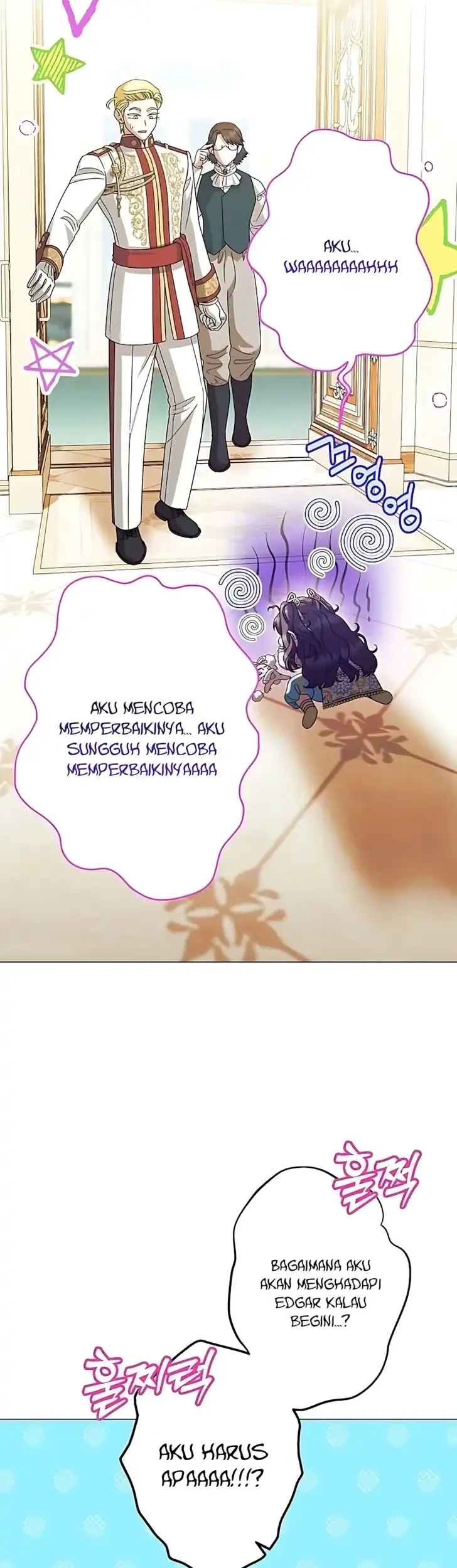 Became the youngest Sister-in-Law of the Ruined Harem Male Leads Chapter 59 - halaman 41
