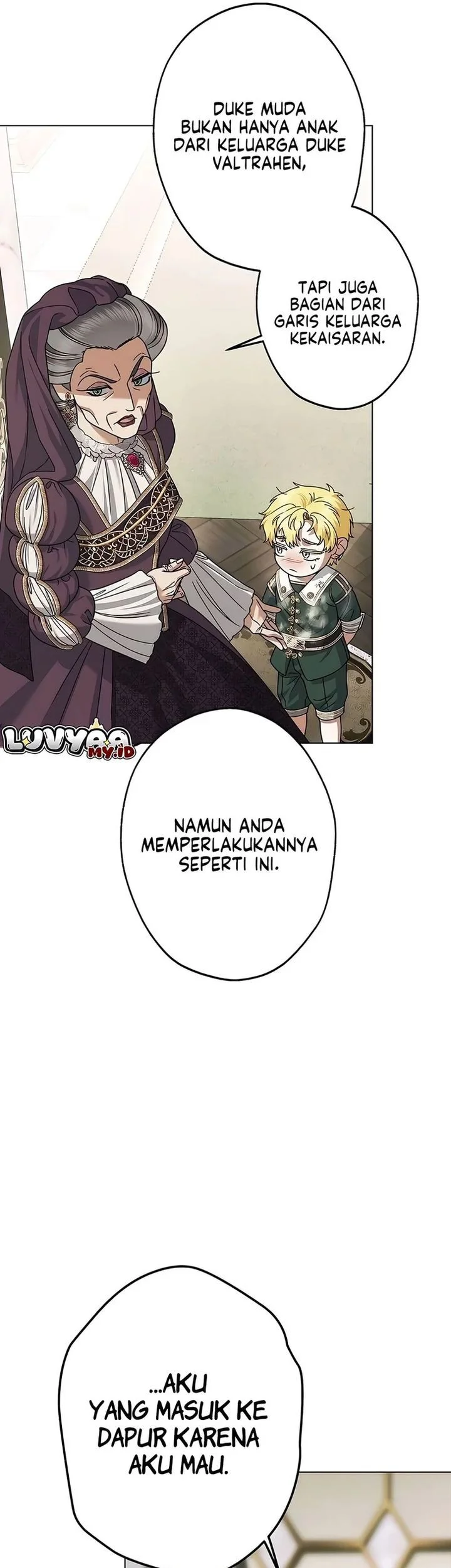 Became the youngest Sister-in-Law of the Ruined Harem Male Leads Chapter 62 - halaman 61