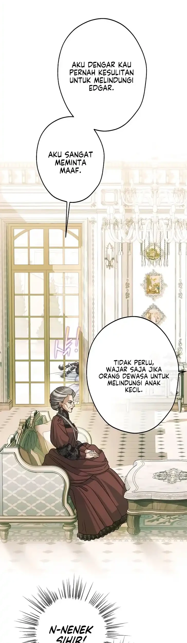 Became the youngest Sister-in-Law of the Ruined Harem Male Leads Chapter 65 - halaman 31