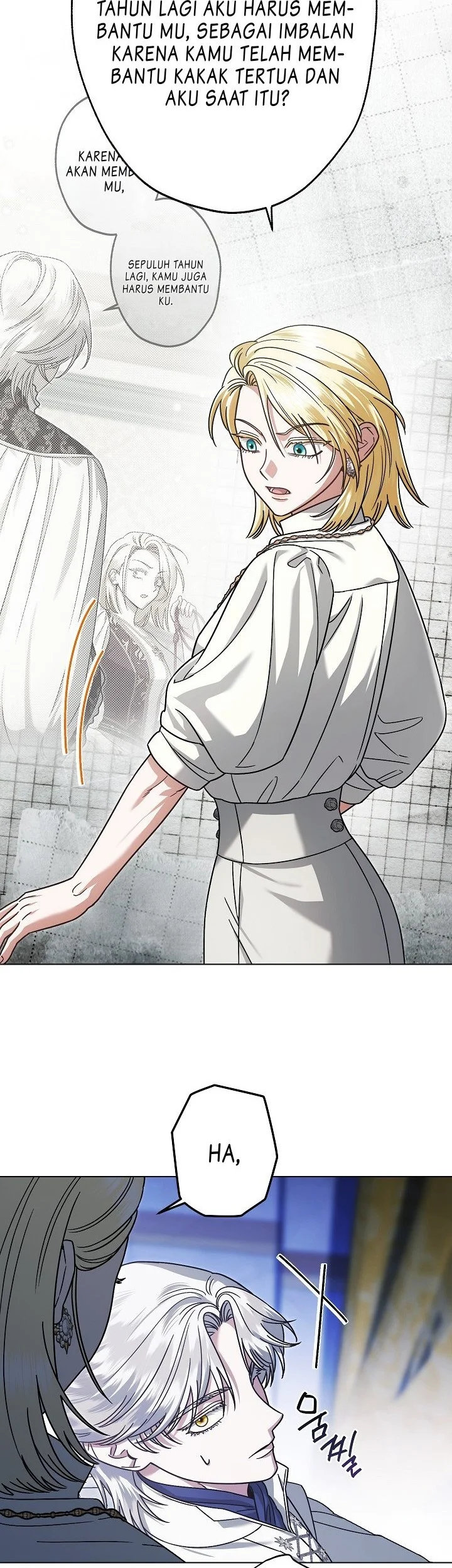 Became the youngest Sister-in-Law of the Ruined Harem Male Leads Chapter 71 - halaman 11