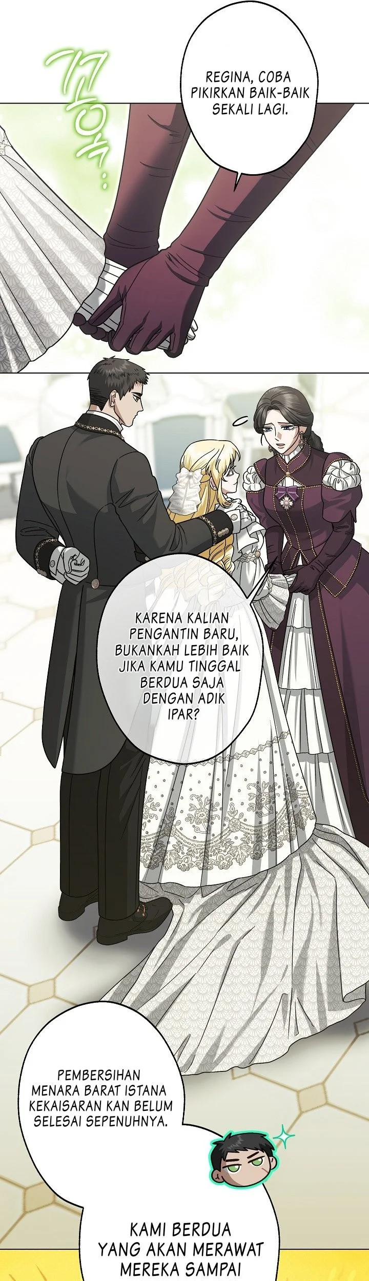 Became the youngest Sister-in-Law of the Ruined Harem Male Leads Chapter 71 - halaman 38