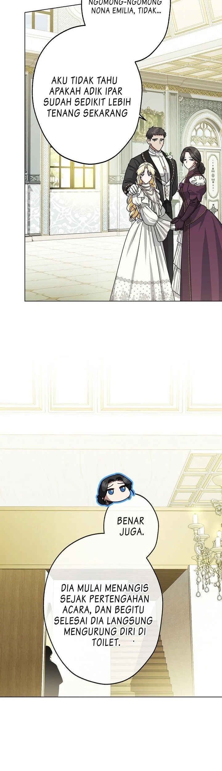 Became the youngest Sister-in-Law of the Ruined Harem Male Leads Chapter 71 - halaman 41