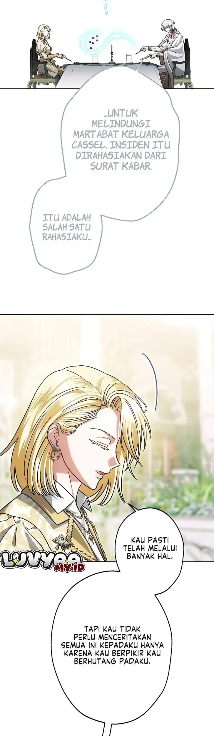 Became the youngest Sister-in-Law of the Ruined Harem Male Leads Chapter 74 - halaman 53
