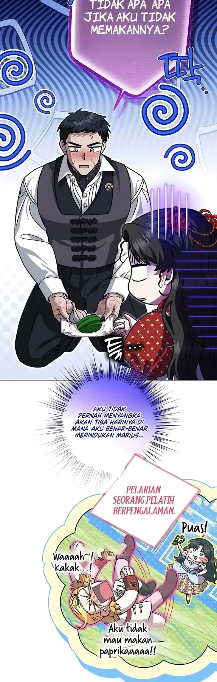 Became the youngest Sister-in-Law of the Ruined Harem Male Leads Chapter 75 - halaman 3