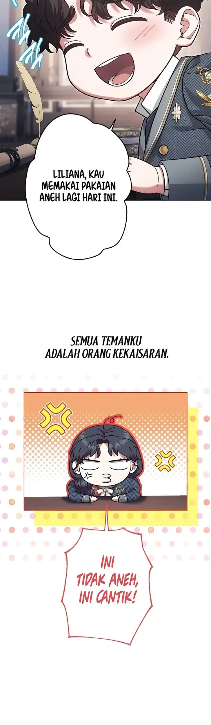 Became the youngest Sister-in-Law of the Ruined Harem Male Leads Chapter 75 - halaman 32