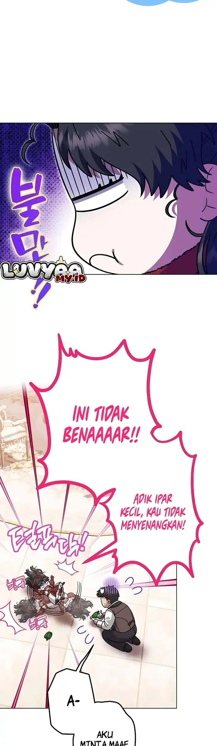 Became the youngest Sister-in-Law of the Ruined Harem Male Leads Chapter 75 - halaman 4