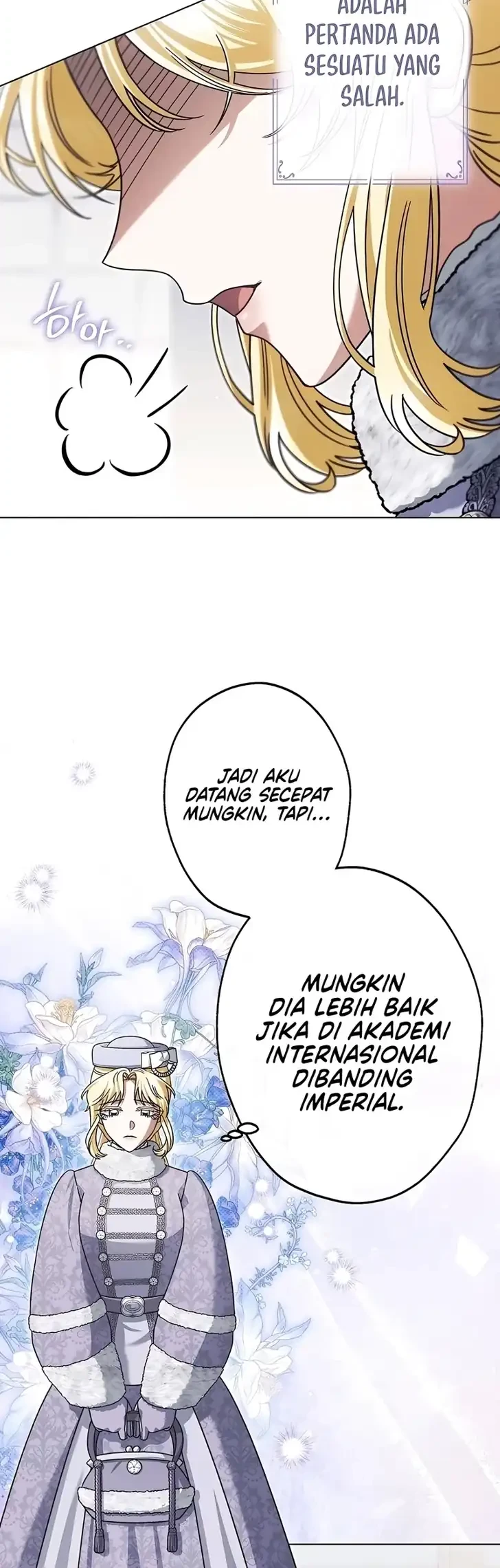 Became the youngest Sister-in-Law of the Ruined Harem Male Leads Chapter 77 - halaman 3