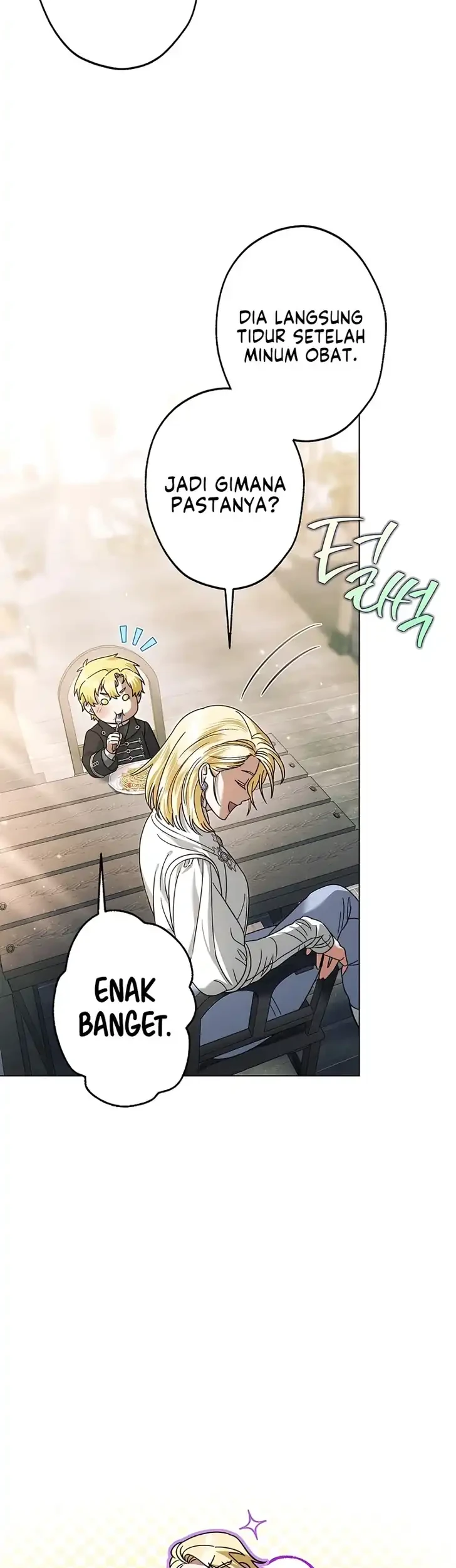 Became the youngest Sister-in-Law of the Ruined Harem Male Leads Chapter 77 - halaman 35