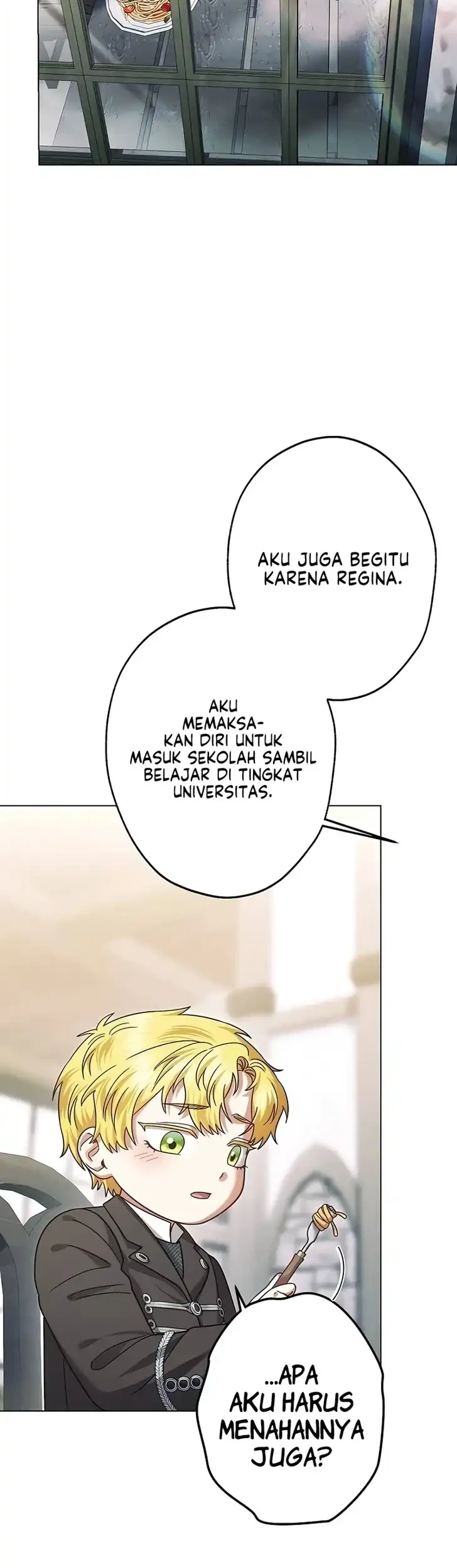 Became the youngest Sister-in-Law of the Ruined Harem Male Leads Chapter 77 - halaman 44