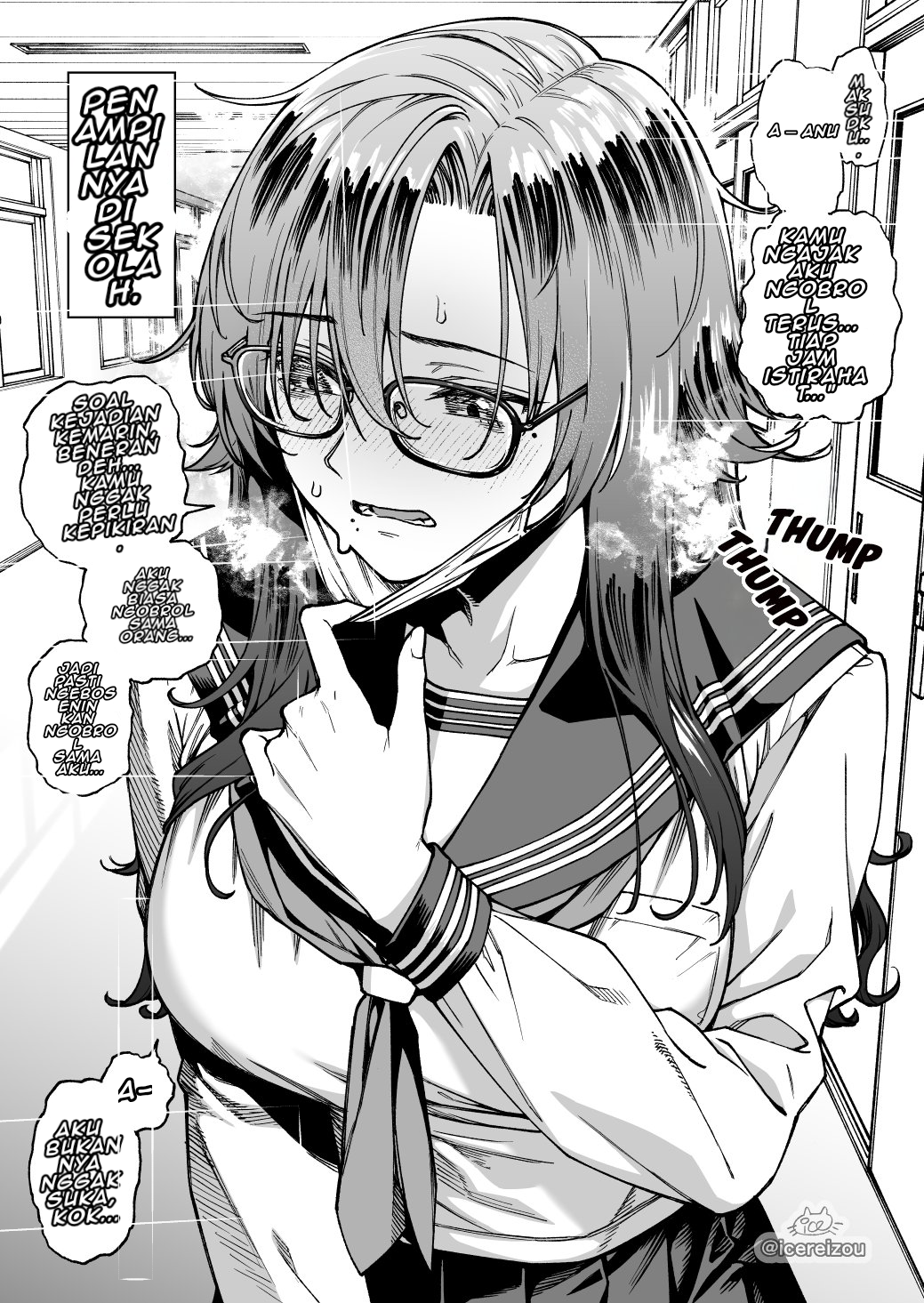 Because I Recognized the Face of the Kunoichi Who Helped Me in the City at Night, I Tried Talking to Her the Next Day and This Was the Result Chapter 0 - halaman 2