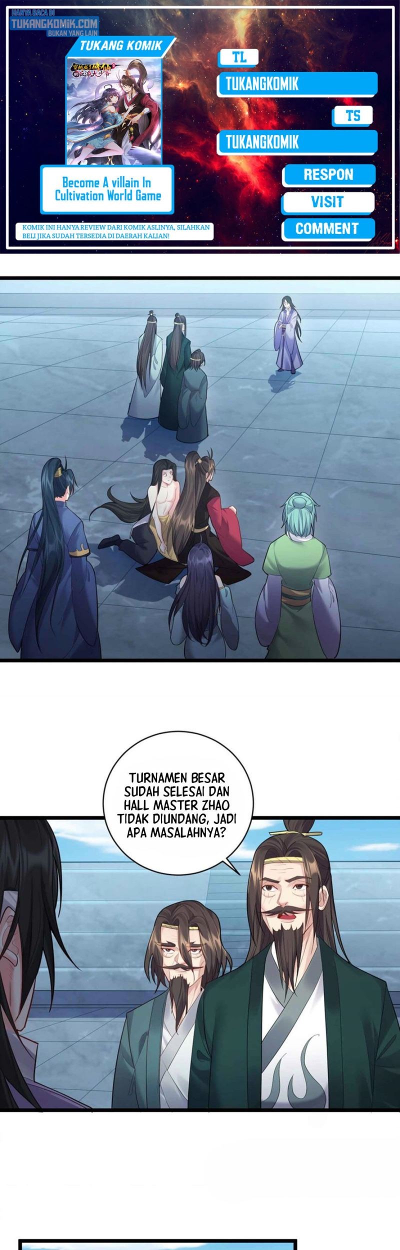 Become A villain In Cultivation World Game Chapter 57 - halaman 1