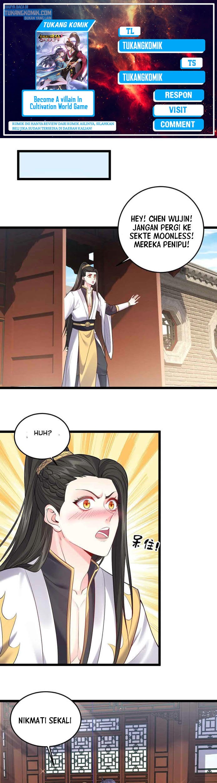Become A villain In Cultivation World Game Chapter 59 - halaman 1