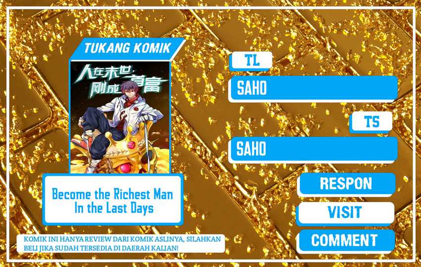 Become the Richest Man In the Last Days Chapter 29 - halaman 1