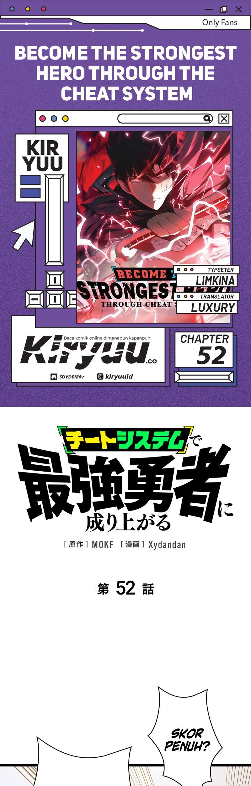 Become the Strongest Hero Through the Cheat System Chapter 52 - halaman 1