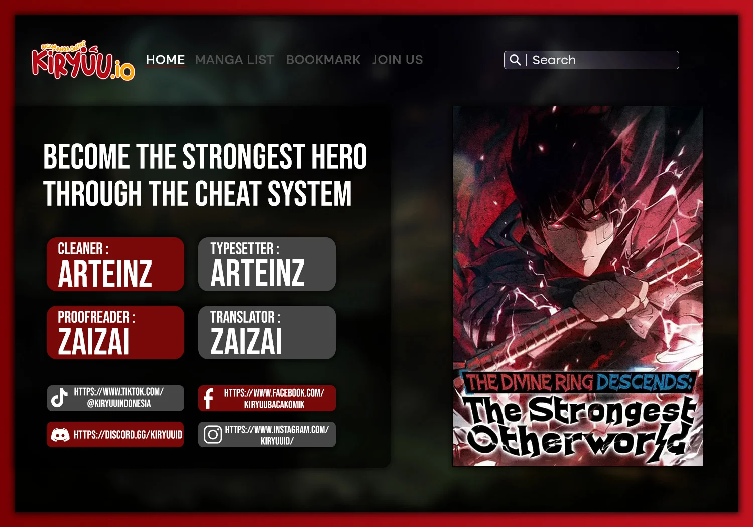 Become the Strongest Hero Through the Cheat System Chapter 89 - halaman 1
