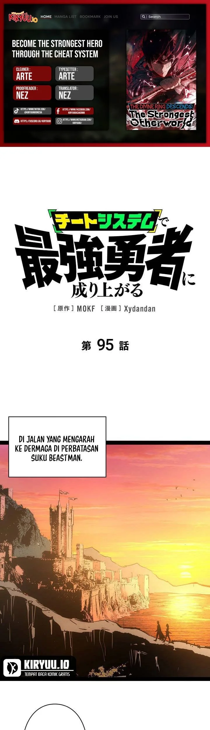 Become the Strongest Hero Through the Cheat System Chapter 95 - halaman 1