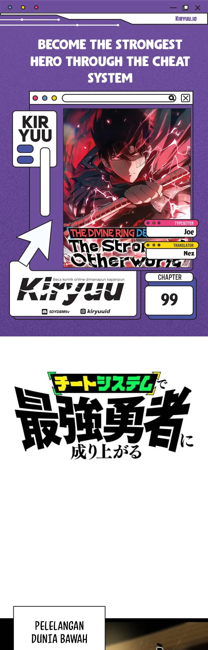 Become the Strongest Hero Through the Cheat System Chapter 98 - halaman 1
