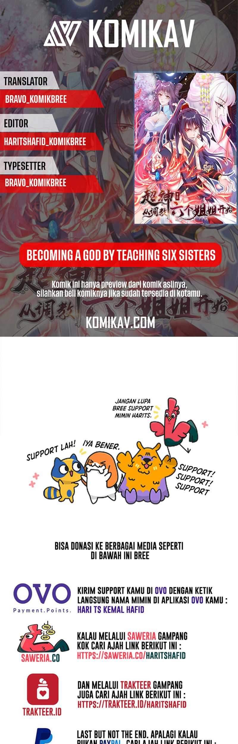 Becoming A God By Teaching Six Sisters Chapter 0 - halaman 1