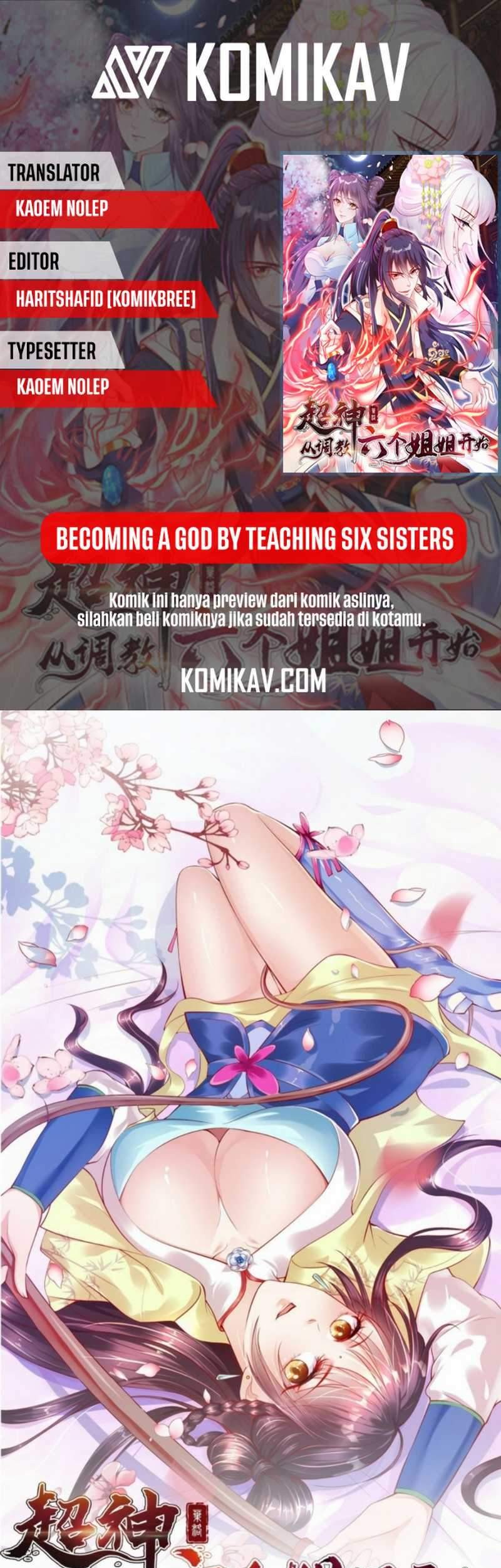 Becoming A God By Teaching Six Sisters Chapter 1 - halaman 1